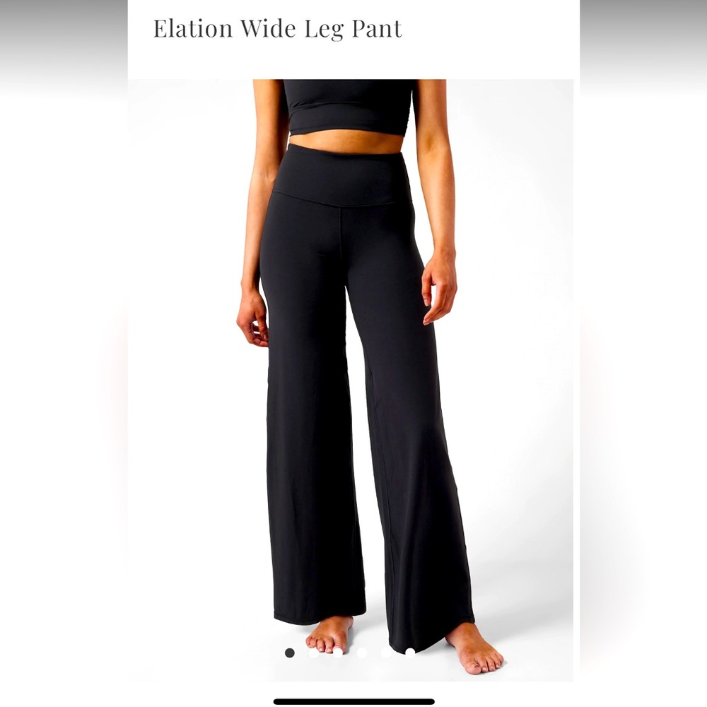 Athleta Elation Wide Leg Pant Large Petite